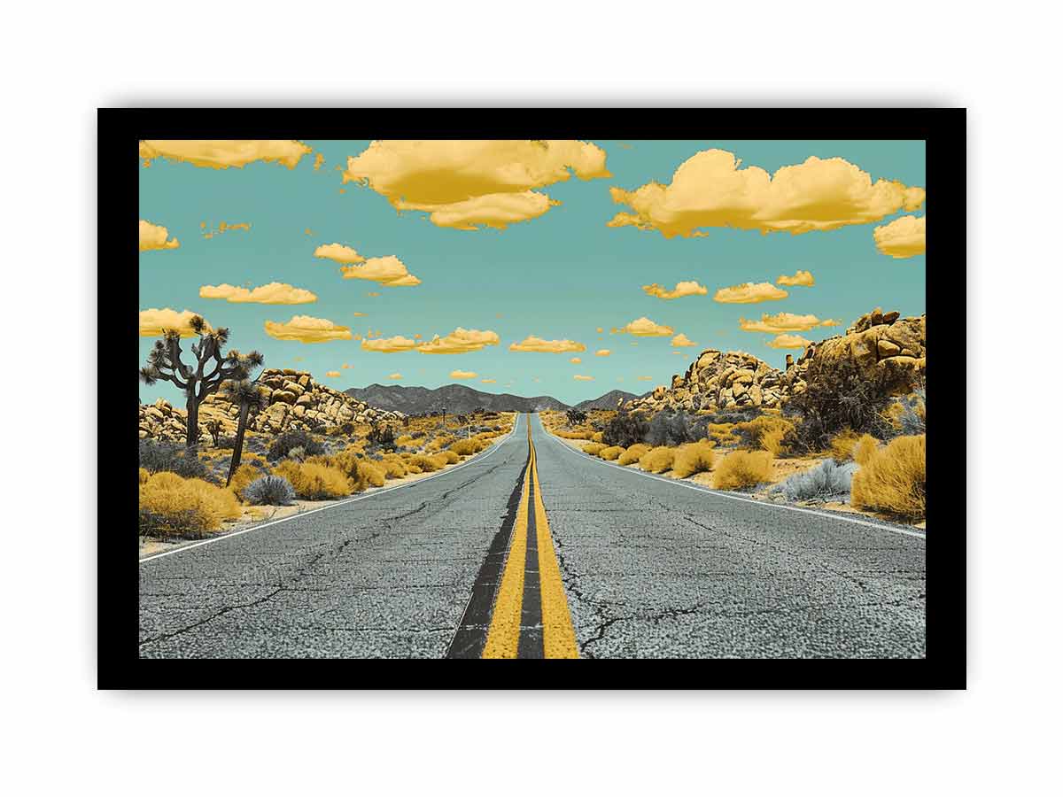 Dream Road Framed Framed Print