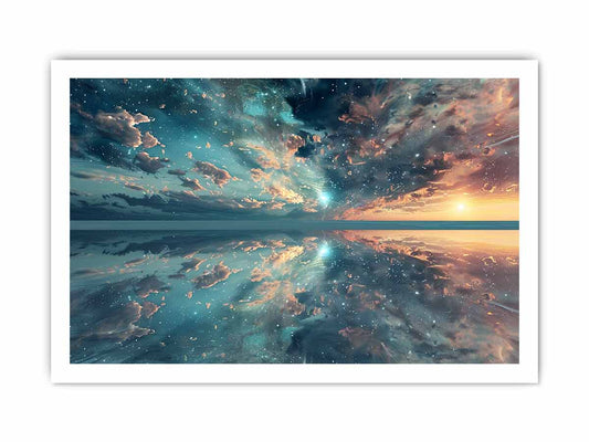 Surreal Reflections  Canvas Art Print