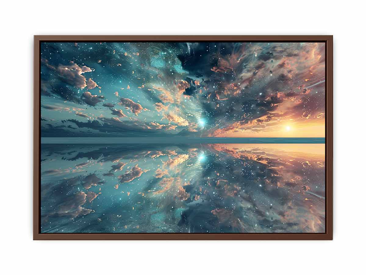 Surreal Reflections  Canvas Art Print