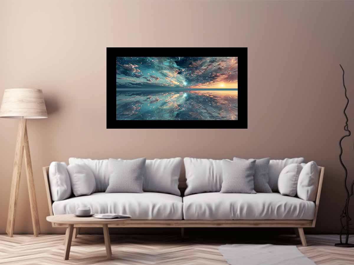 Surreal Reflections  Canvas Art Print
