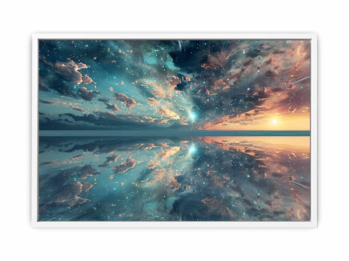 Surreal Reflections  Canvas Art Print
